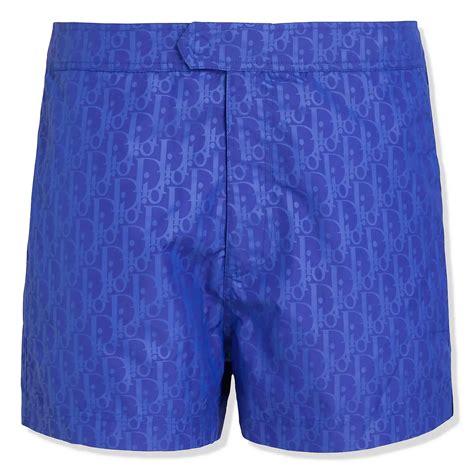 dior oblique swim shorts|Dior Oblique Swim Shorts Deep Blue Technical Canvas .